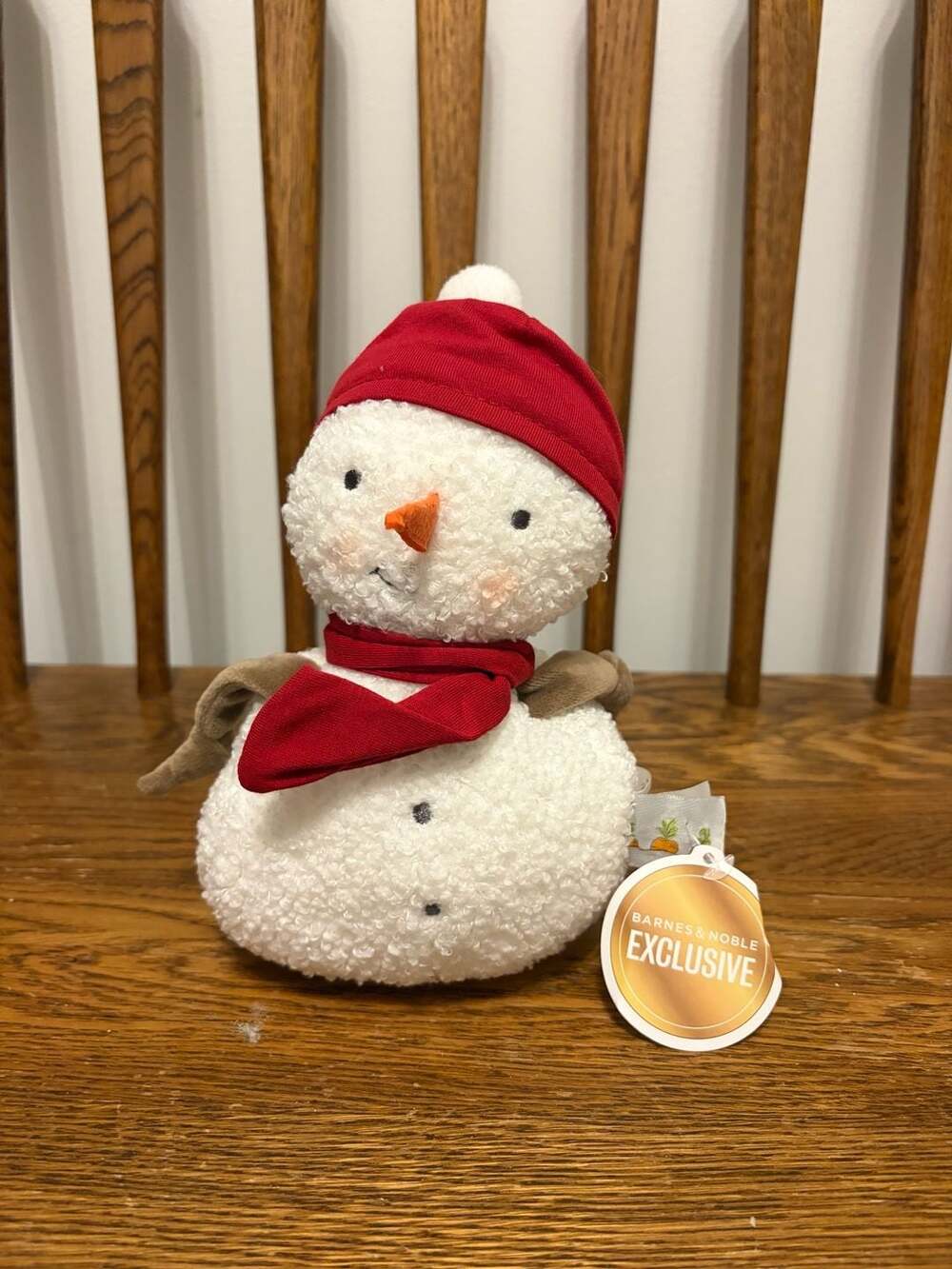 Bunnies By The Bay Nicholas The Snowman Plush